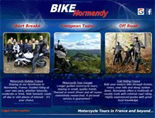 Tablet Screenshot of bikenormandy.com